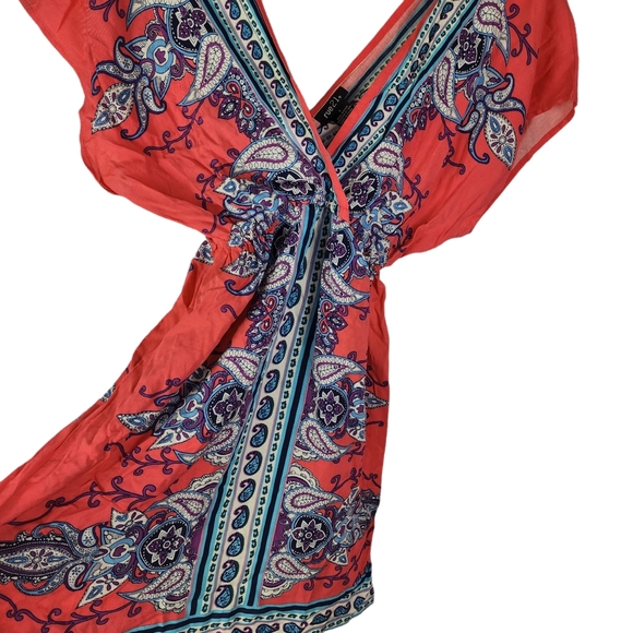 Paisley summer mini dress - Picture 2 of 5